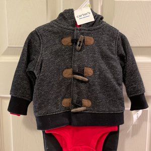 Carters Baby Boy Layette 3 piece outfit